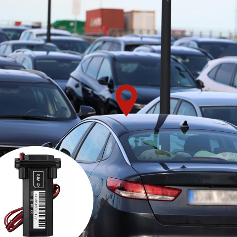 
GPS lokatorius automobiliui ar motociklui su SIM kortele
