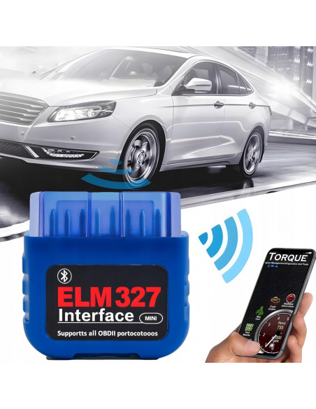 
OBDII „Bluetooth“ „Android“ automobilio diagnostikos skaitytuvo sąsaja
