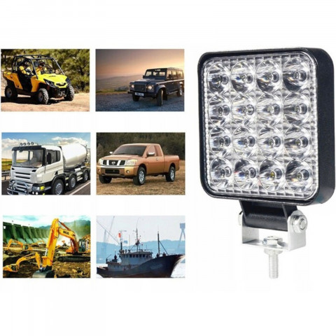 
Halogeninis dirbtuvių darbo žibintas 16 LED 48 W
