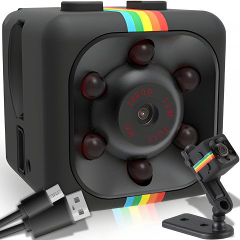 
Mini kamera su judesio aptikimu FULL HD SD
