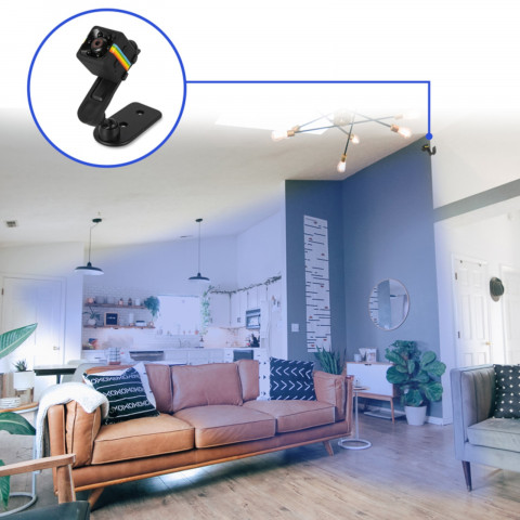 
Mini kamera su judesio aptikimu FULL HD SD
