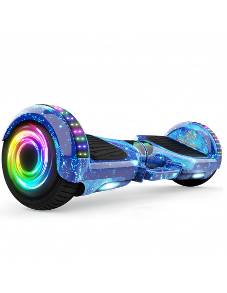 
Elektrinė riedlentė su „Hoverboard“ ir „Bluetooth“ garsiakalbiu bei LED šviesa, 10 colių
