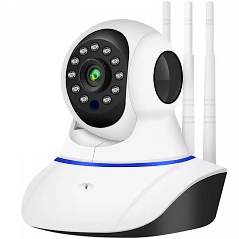 
Vidinė stebėjimo kamera su judesio aptikimu, „Wi-Fi“ sukimosi funkcija
