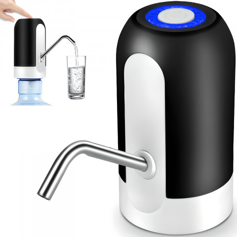 
Elektrinis vandens pompos dozatorius buteliams 5-20 l 1200 mAh
