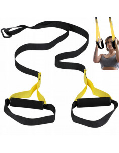 
Mankštos juostos, treniruočių diržai su rankenomis
