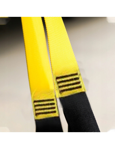 
Mankštos juostos, treniruočių diržai su rankenomis
