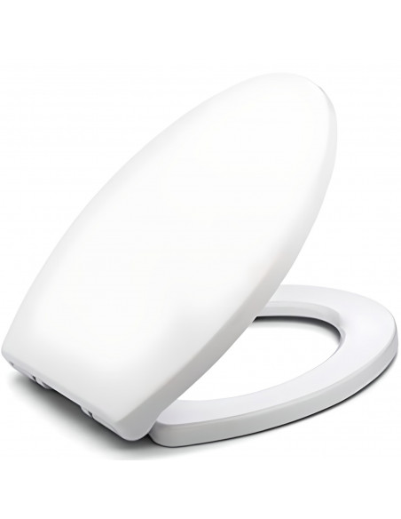 
Universalus tualeto dangtis su švelniai užsidarančiu dangčiu
