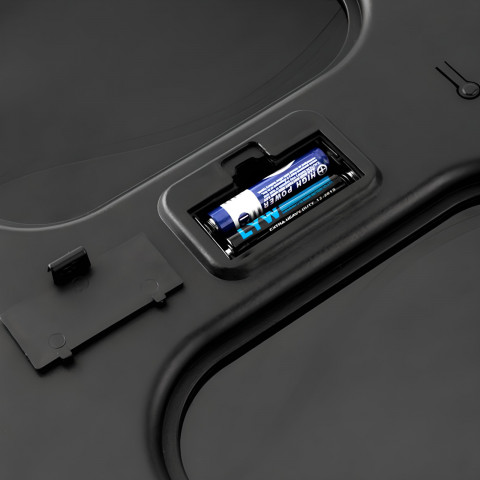 
Elektroninės vonios svarstyklės su stiklinėmis svarstyklėmis iki 180 kg, LCD
