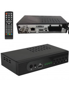 
Antžeminės televizijos imtuvo dekoderis DVB-T2 HDMI USB
