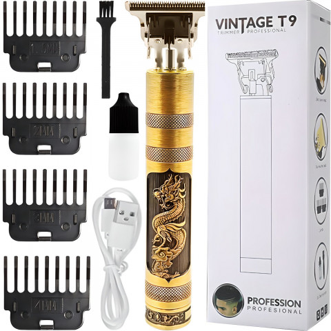 
Belaidis plaukų kirptuvas, barzdos kirptuvas, 4 priedai
