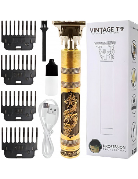 
Belaidis plaukų kirptuvas, barzdos kirptuvas, 4 priedai
