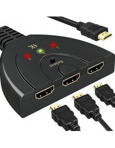 
Jungiklio skirstytuvas 3 x HDMI „Full HD 4K“ 55 cm
