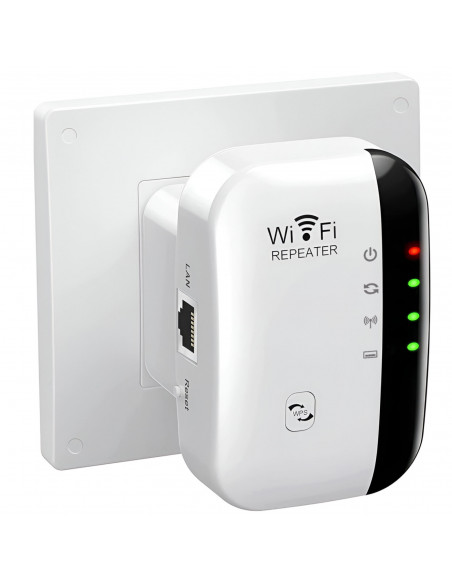 
Kartotuvo „Wi-Fi“ signalo stiprintuvas su 2 veikimo režimais, 2,4 GHz
