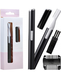 
Baterijomis maitinamas veido kirptuvas antakiams, barzdai, nosiai ir plaukams
