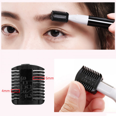 
Baterijomis maitinamas veido kirptuvas antakiams, barzdai, nosiai ir plaukams
