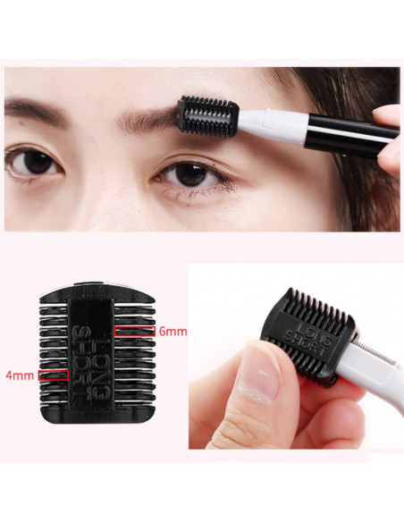 
Baterijomis maitinamas veido kirptuvas antakiams, barzdai, nosiai ir plaukams
