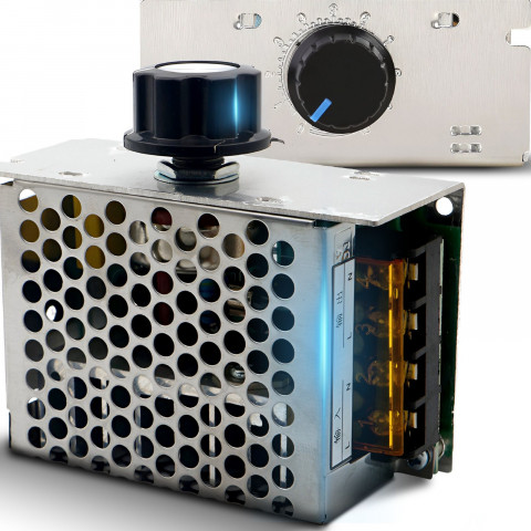 
Variklio greičio reguliatorius, įtampa, galia, srovė, 2000 W, 20 A
