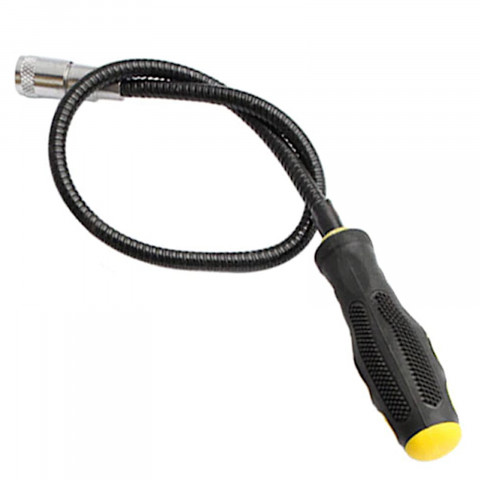 
Magnetinis dirbtuvių griebtuvas su LED žibintuvėliu, 57 cm
