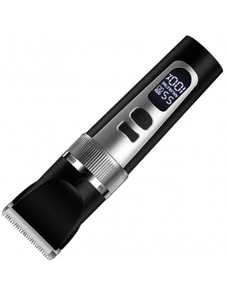 
Belaidė šunų ir gyvūnų kirpimo mašinėlė su LCD ekranu, 9 W, 4 priedais
