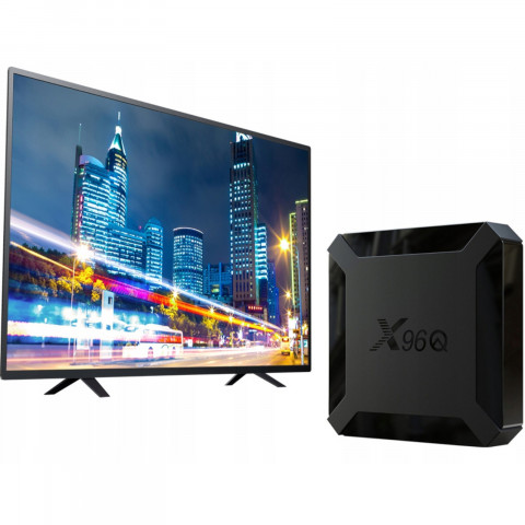 
Išmanusis televizorius su „Android 4K“ 16 GB medijos grotuvu
