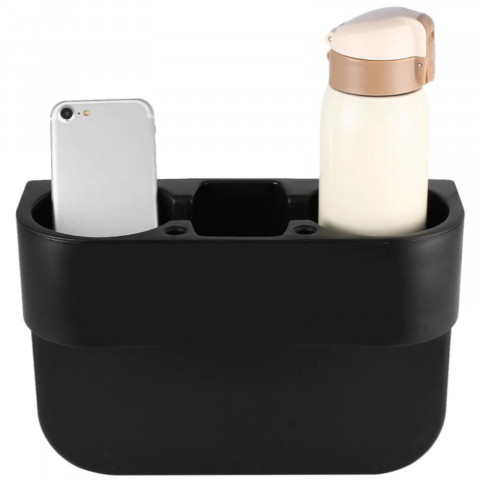 
Automobilinis laikiklis puodeliams, gėrimams, telefonui, rašikliui
