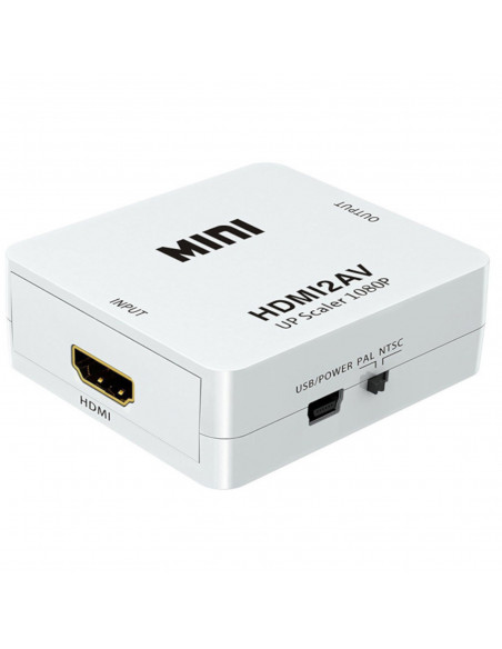 
RCA AV CINCH – HDMI Full HD 5V konverterio adapteris
