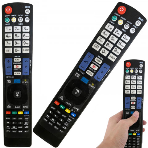 
Universalus nuotolinio valdymo pultas LG televizoriams su išmaniosios televizijos paslauga
