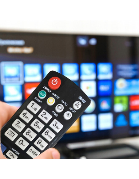 
Universalus nuotolinio valdymo pultas LG televizoriams su išmaniosios televizijos paslauga
