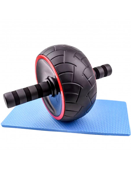 
Riedučių ratas pilvo ir nugaros raumenų treniravimui, 17 cm skersmens
