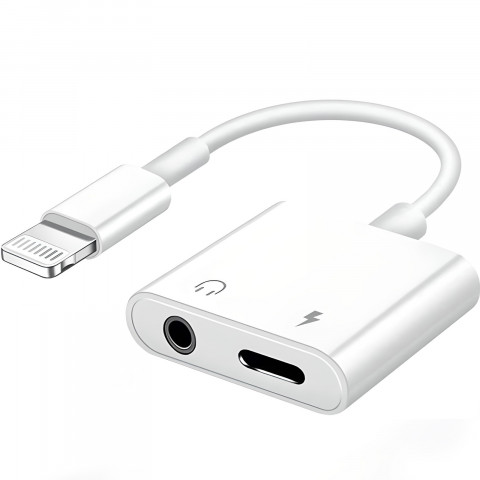 
iPhone Lightning - Lightning 3,5 mm lizdo adapteris
