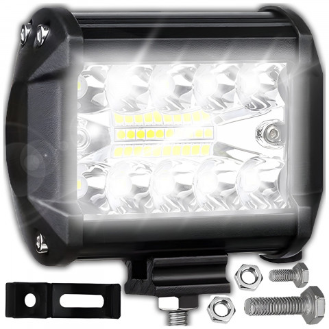 
Halogeninis dirbtuvių darbo žibintas, prožektorius, 20 LED, 60 W
