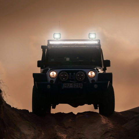 
Halogeninis dirbtuvių darbo žibintas, prožektorius, 20 LED, 60 W
