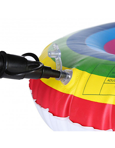 
Rankinis pripučiamo baseino čiužinio siurblys, 3 purkštukai
