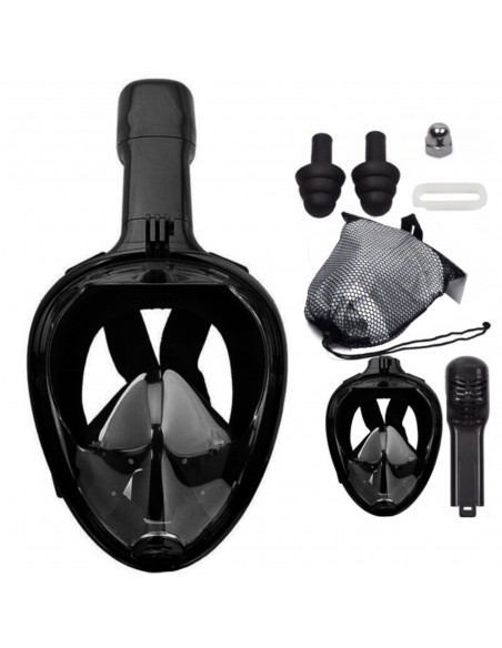 
Viso veido plaukimo kaukė su vamzdeliu L/ XL
