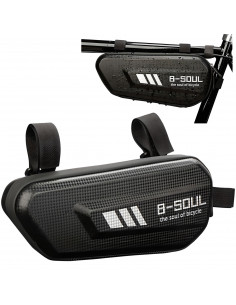 
Vandeniui atsparus dviračio rėmo krepšys
