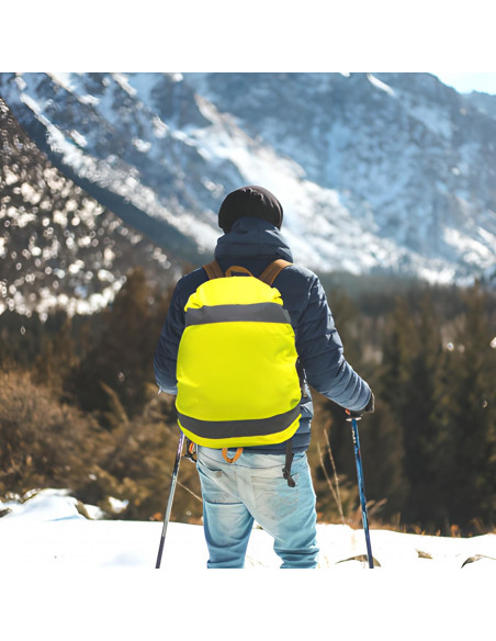 
Vandeniui atsparus šviesą atspindintis kuprinės uždangalas iki 20 l
