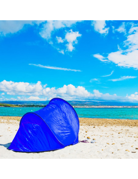 
Savarankiškai surenkama paplūdimio palapinė su apsauga nuo UV spindulių
