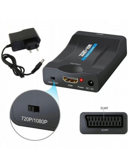 
EURO SCART - HDMI adapteris

