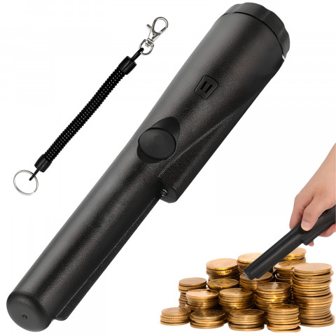 
Metalo detektorius su 360 laipsnių zondavimo funkcija ir žibintuvėliu
