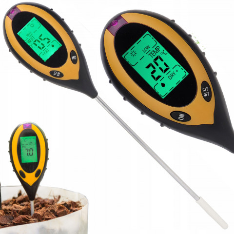 
Acidometras sodo dirvožemio rūgštingumo matuoklis pH 3,5–9
