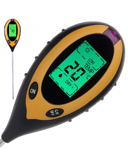 
Acidometras sodo dirvožemio rūgštingumo matuoklis pH 3,5–9
