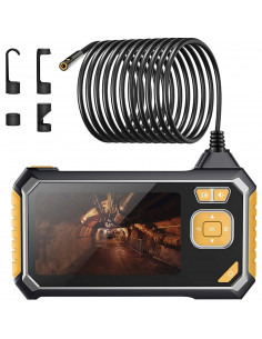 
Endoskopo apžiūros kamera, 6 LED, 4 antgaliai, HD 4,3 colio
