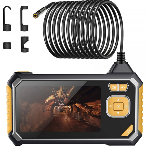 
Endoskopo apžiūros kamera, 6 LED, 4 antgaliai, HD 4,3 colio
