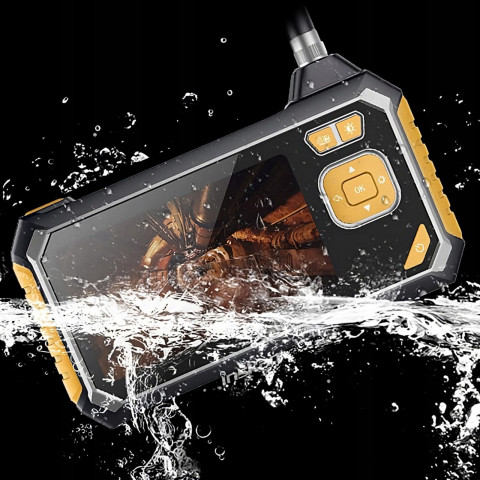 
Endoskopo apžiūros kamera, 6 LED, 4 antgaliai, HD 4,3 colio
