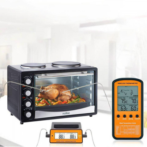 
Gastronominis termometras su zondu mėsai ir vynui kepti LCD -50-300C
