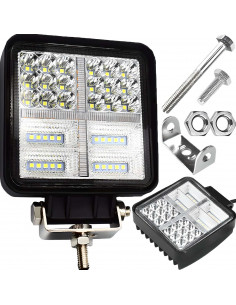 
Halogeninė lempa OFF ROAD vandeniui atspari 38 LED 12/ 24 V 177 W
