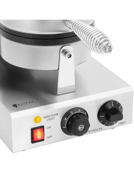 Vaflinė vaflinė širdelės formos vaflinė dia. 180mm 1000W Vaflinė vaflinė širdelės formos vaflinė dia. 180mm 1000W