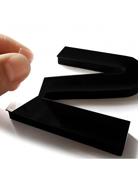 
Modernus 3D sieninis laikrodis, XXL, lipnus, skersmuo 70-130 cm - juodas
