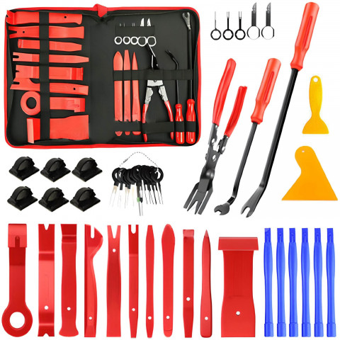 
Automobilio apmušalų nuėmimo įrankių rinkinys - 45 vnt.
