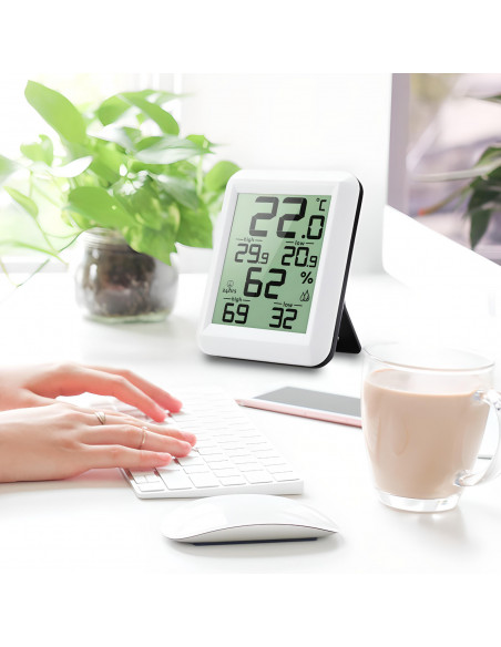 
Elektroninis kambario termometras su higrometru 0-60C
